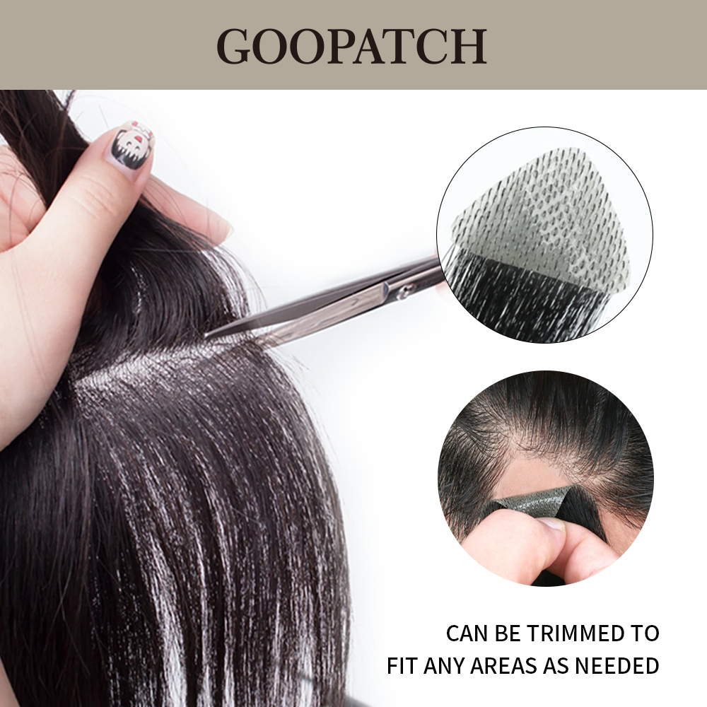 Goopatch Seamless Injected Hand-Tied Invisible Tape In Hair Extension -- 100% VIRGIN HUMAN HAIR(10-piece)