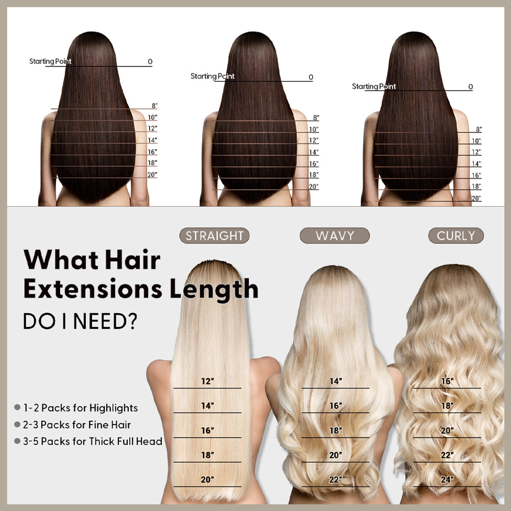 Goopatch Seamless Injected Hand-Tied Invisible Tape In Hair Extension -- 100% VIRGIN HUMAN HAIR(10-piece)