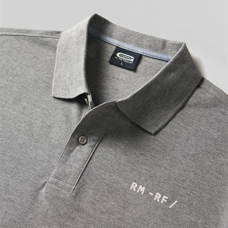 Root Destroyer Geek Embroidered Polo Shirt
