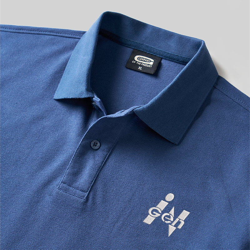 Ingen Geek Embroidered Polo Shirt