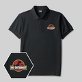 No Internet Geek Embroidered Polo Shirt