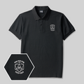 Too Old For This Crit Geek Embroidered Polo Shirt