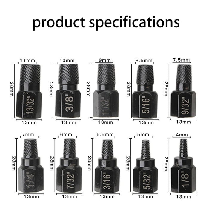 🔥 Broken Screw Remover Tool Spring Sale up to 66%off 🔥