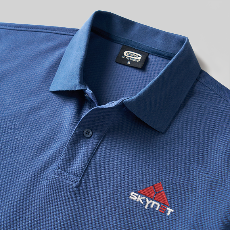 Skynet Core Geek Embroidered Polo Shirt
