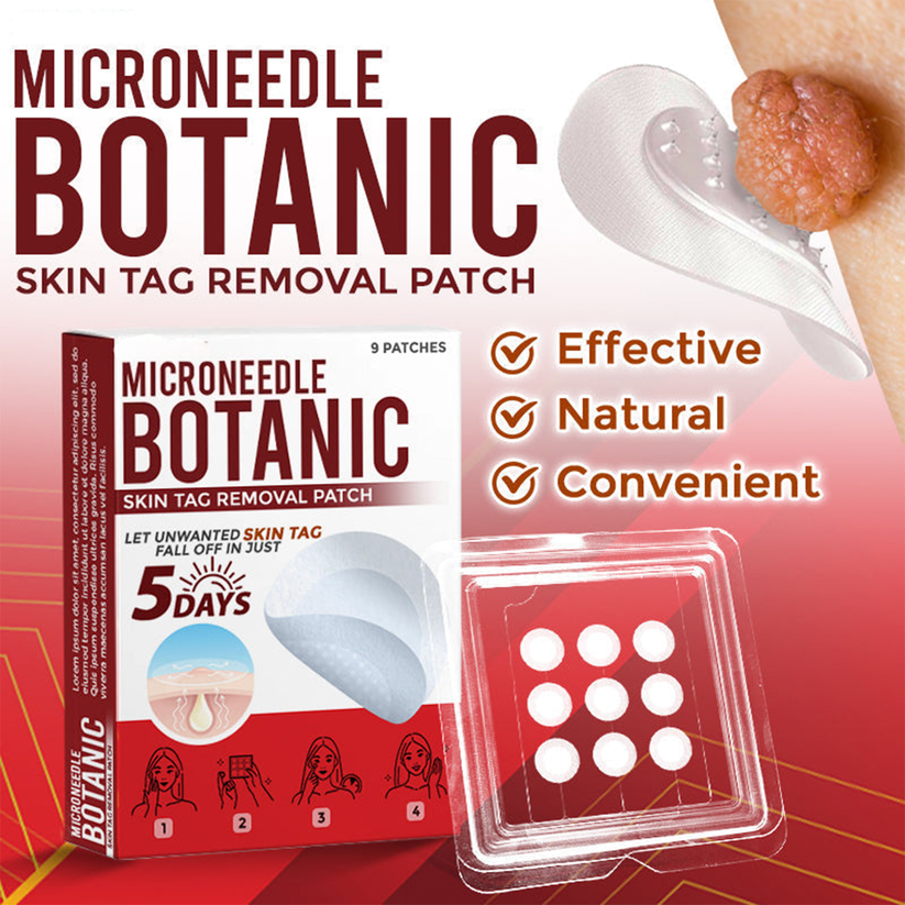 🎁 2-in-1 Bye-Bye Pimples Patch|Raised Moles,Acne Flat Warts & Skin Tags Remover