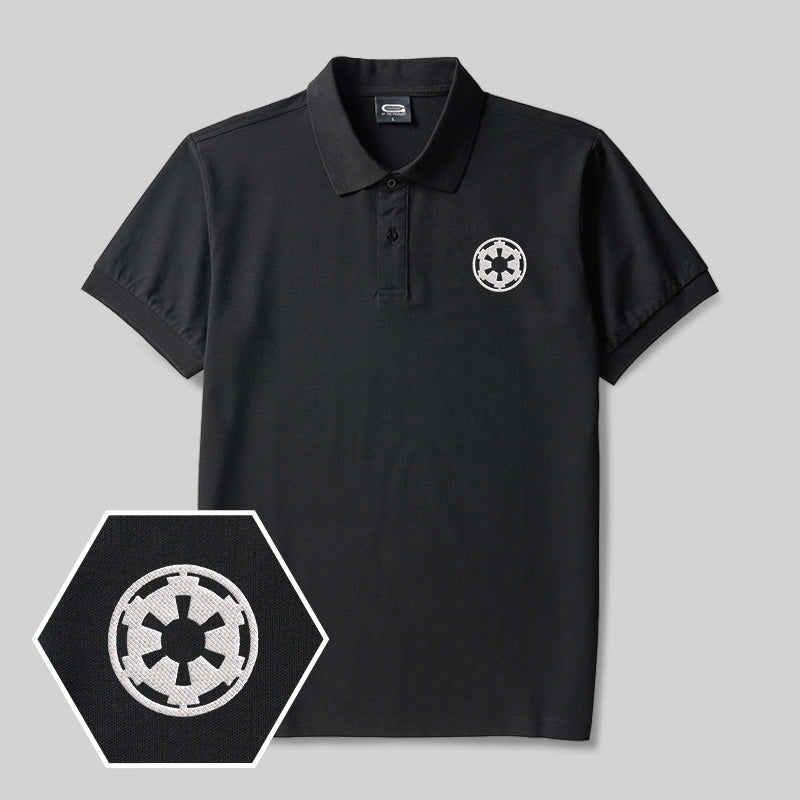 Wheel Smart Controller Geek Embroidered Polo Shirt
