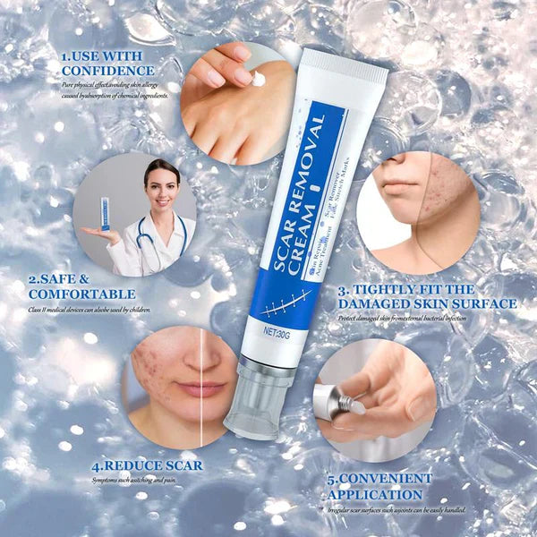🔥Limited-time 50% sale--LUMIVO Scar Repair Cream — Smooth, Clear, Confident Skin
